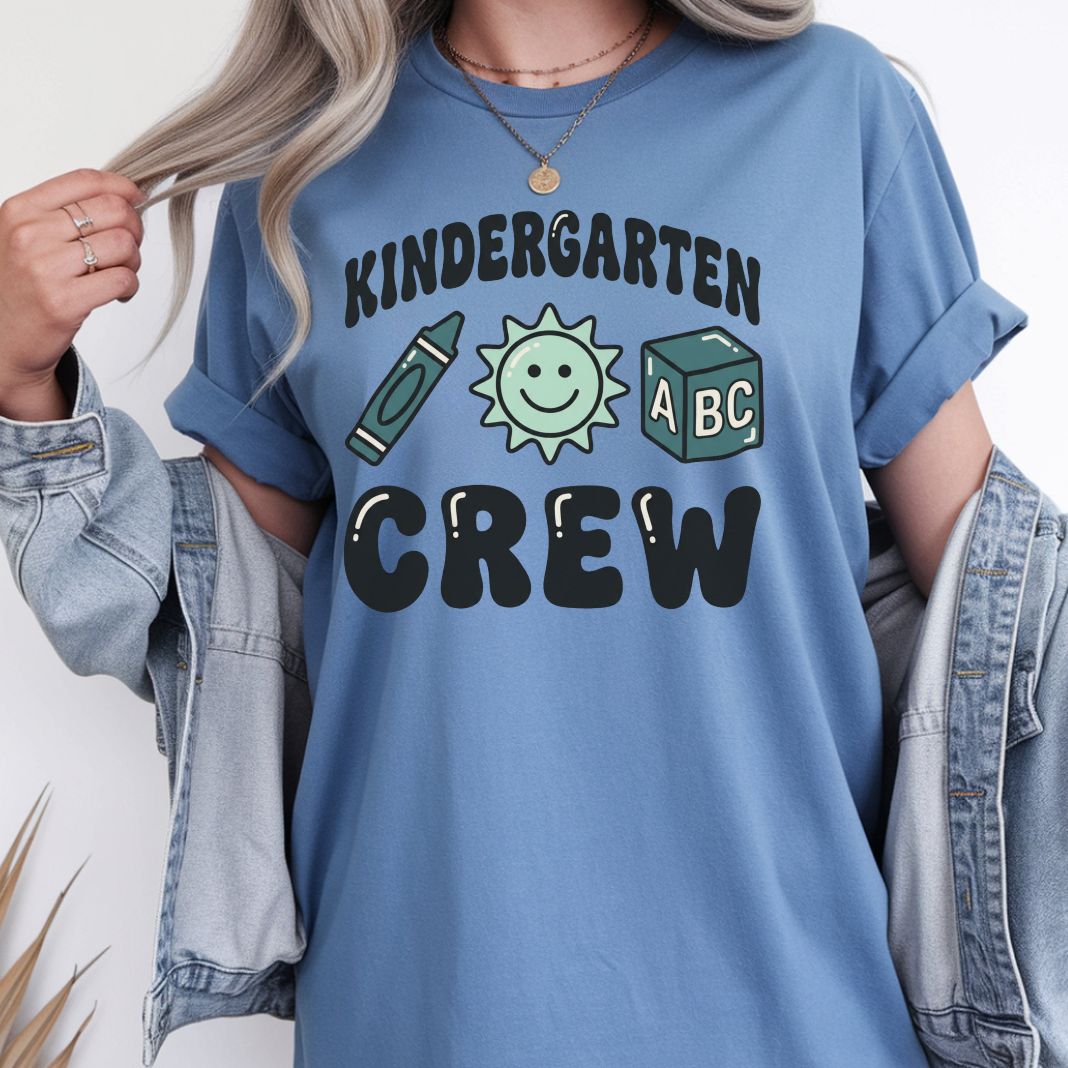 Kindergarten Crew Shirt | Premium Comfort Colors 1717 Tee