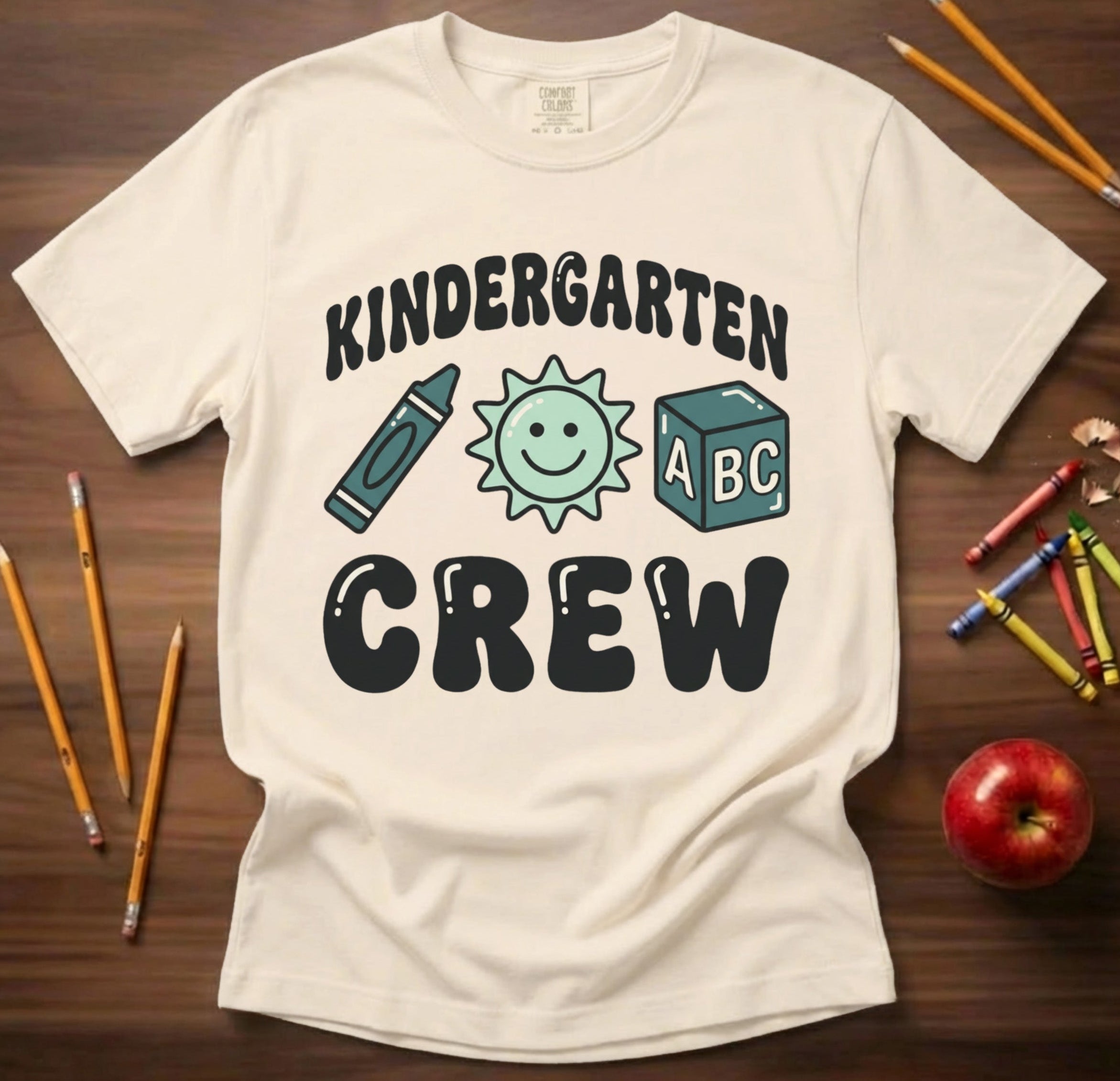 Kindergarten Crew Shirt | Premium Comfort Colors 1717 Tee
