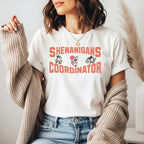 Shenanigans Coordinator Teacher Shirt | Retro Cartoon Classroom Tee | Funny Teacher Gift