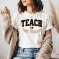 I Teach Tiny Humans Shirt | Leopard Print Early Childhood Teacher Tee