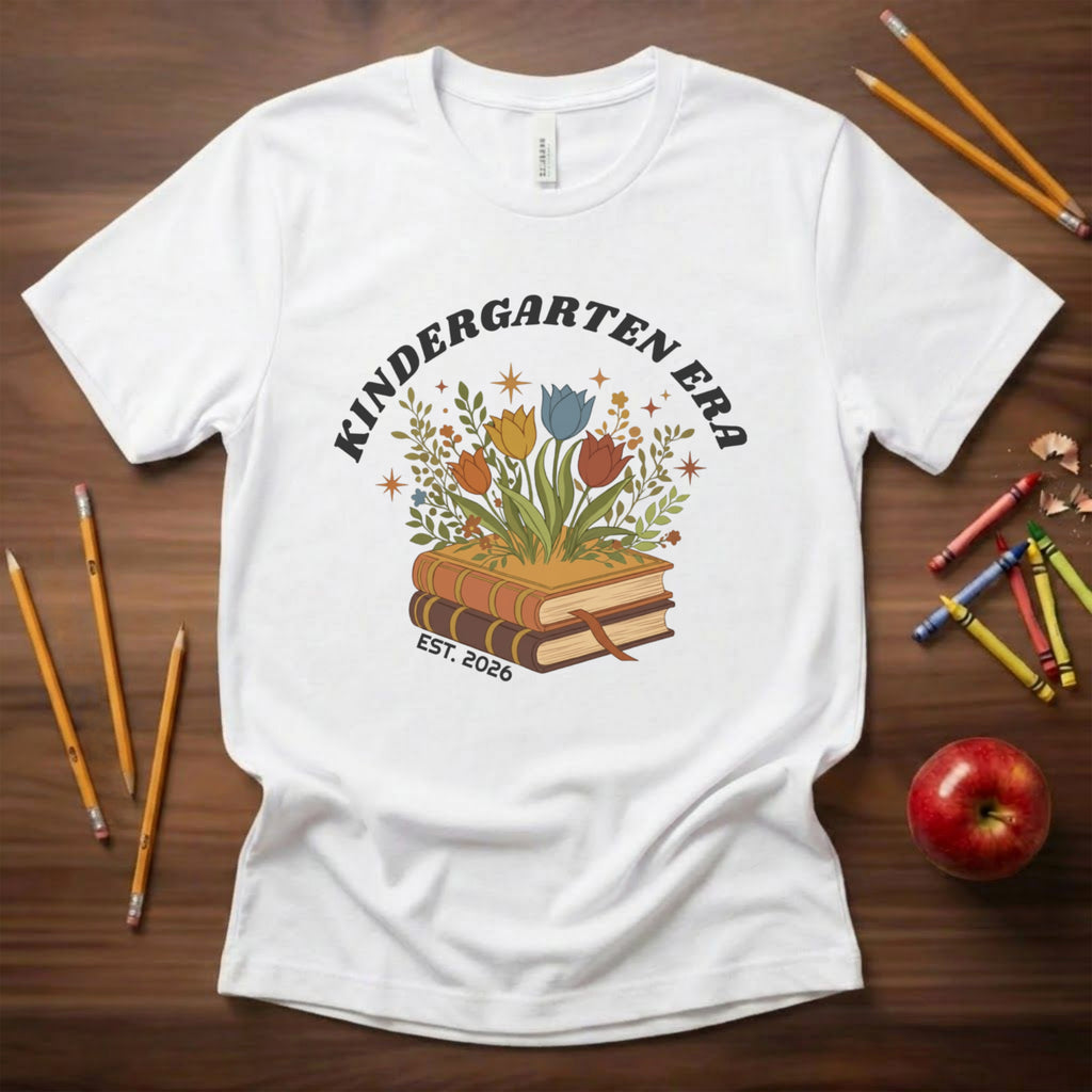 Kindergarten Era Teacher Shirt | Bella Canvas 3001