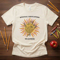 Special Education Teacher Sun Shirt | Retro SPED Sunshine Tee | Bella Canvas 3001