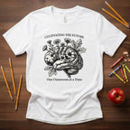 Cultivating the Future Teacher Shirt | Botanical Brain Teacher Tee | Premium Teacher Tee