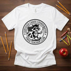 Certified Chaos Coordinator Teacher Shirt | Tired Teacher Club Tee | Bella Canvas 3001