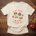 In My Joyful Teacher Era Shirt | Retro Smiley Teacher Tee | Bella Canvas 3001
