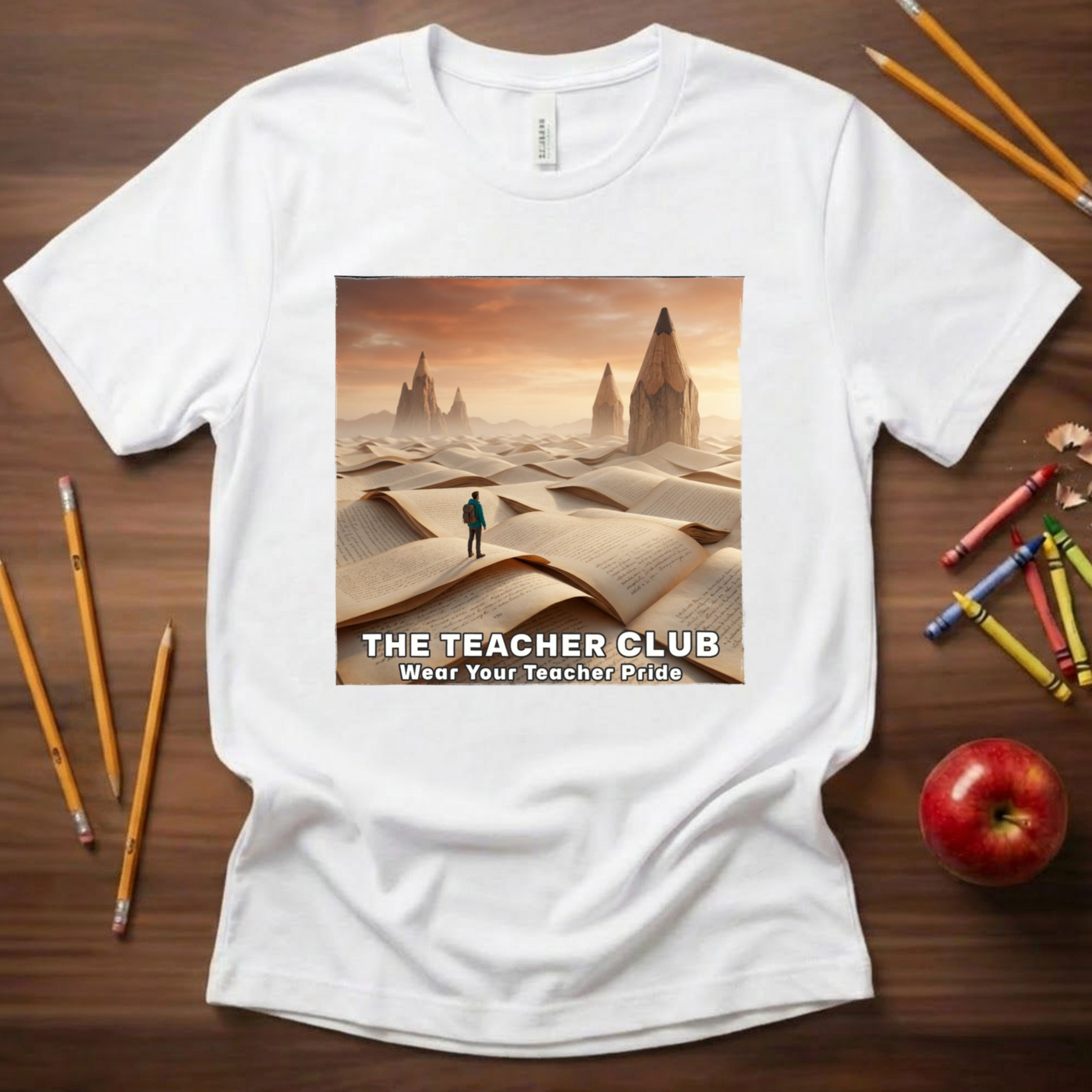 The Teacher Club Shirt | Cinematic Book Dunes Teacher Tee | Bella Canvas 3001