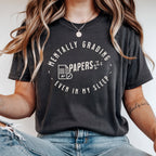 Mentally Grading Papers in My Sleep Teacher Shirt | Funny Grading Tee | Funny Teacher Tee