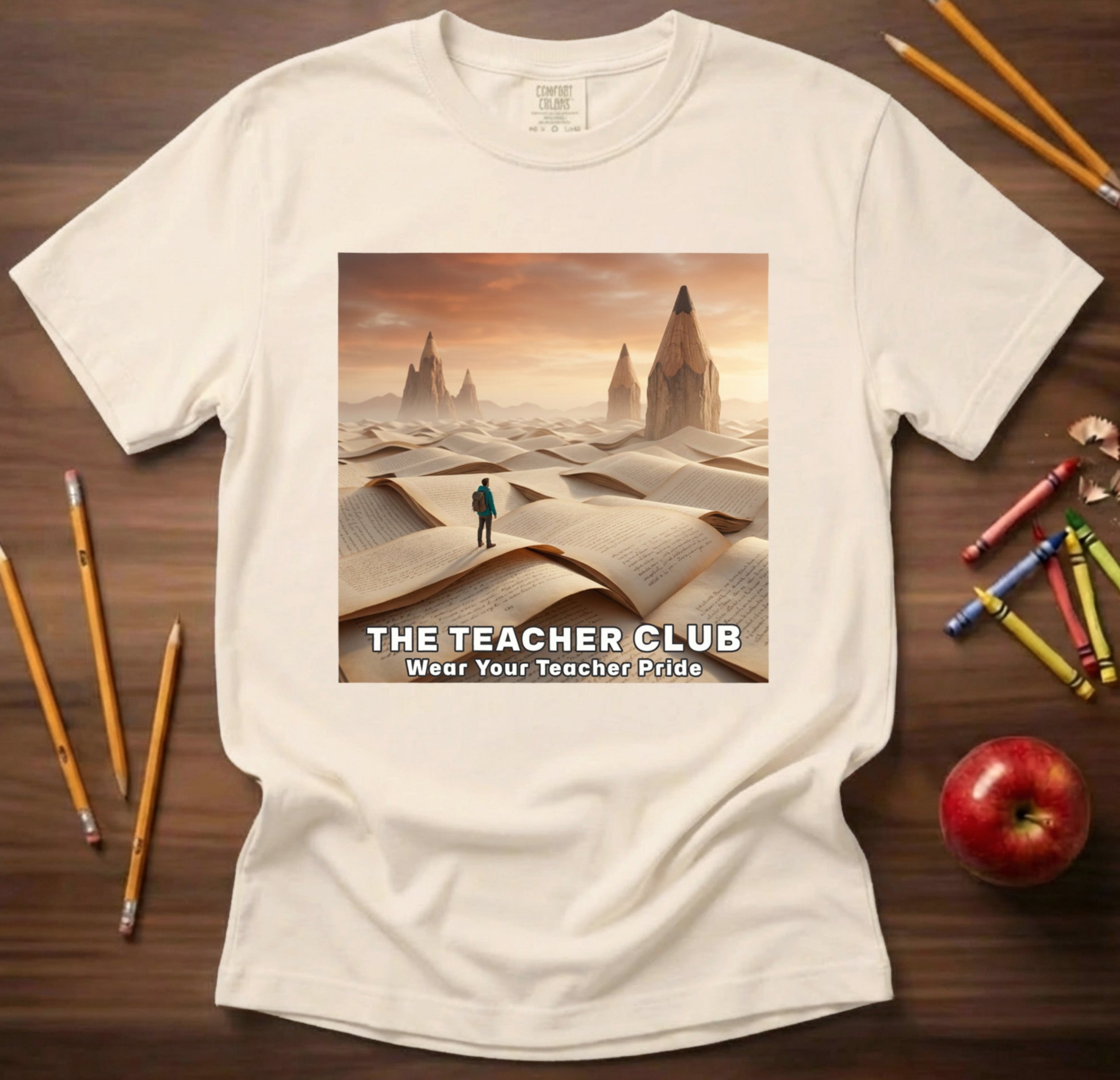 The Teacher Club Shirt | Cinematic Book Dunes Teacher Tee | Bella Canvas 3001