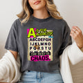 A Is for Audacity Teacher Shirt | The Rest Is Chaos Tee