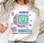 Teacher Mode Always On Shirt | Retro Computer Teacher Tee