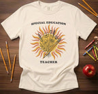 Special Education Teacher Sun Shirt | Retro SPED Sunshine Tee