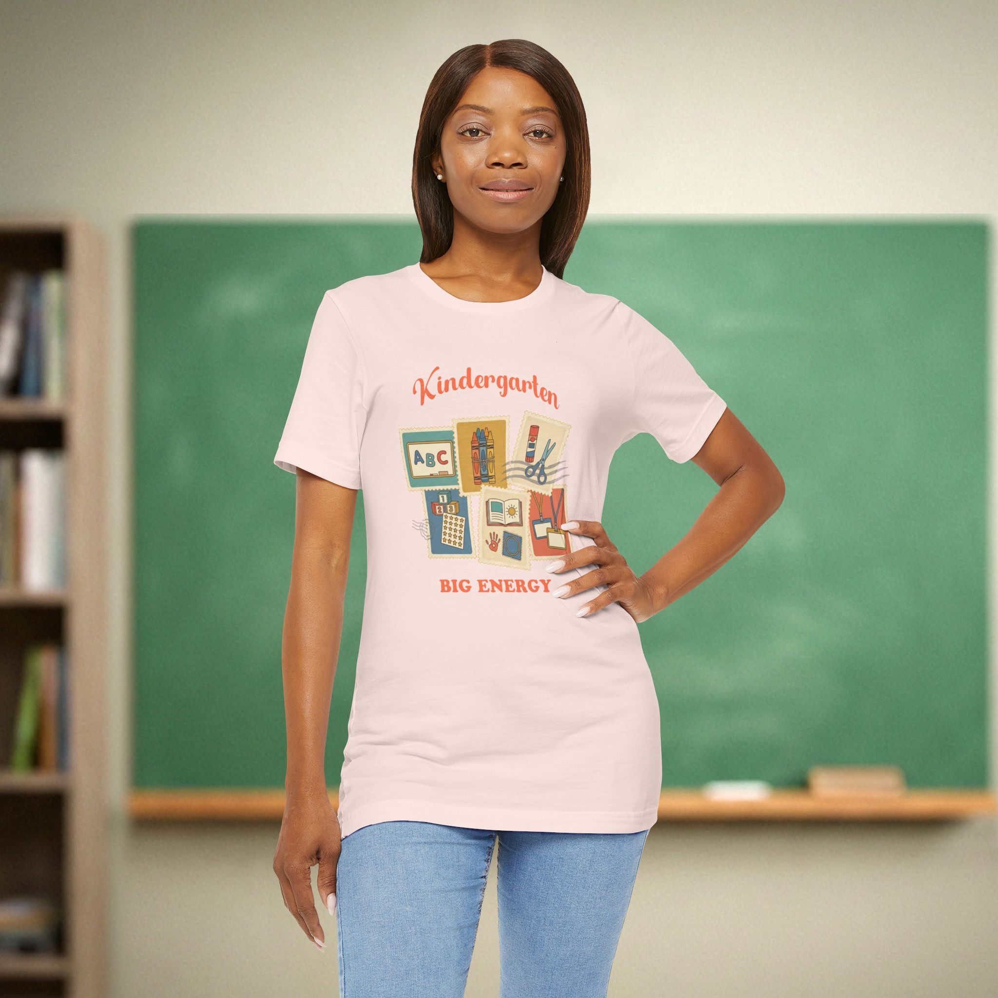 Kindergarten Big Energy | Kindergarten Teacher Shirt | Bella Canvas