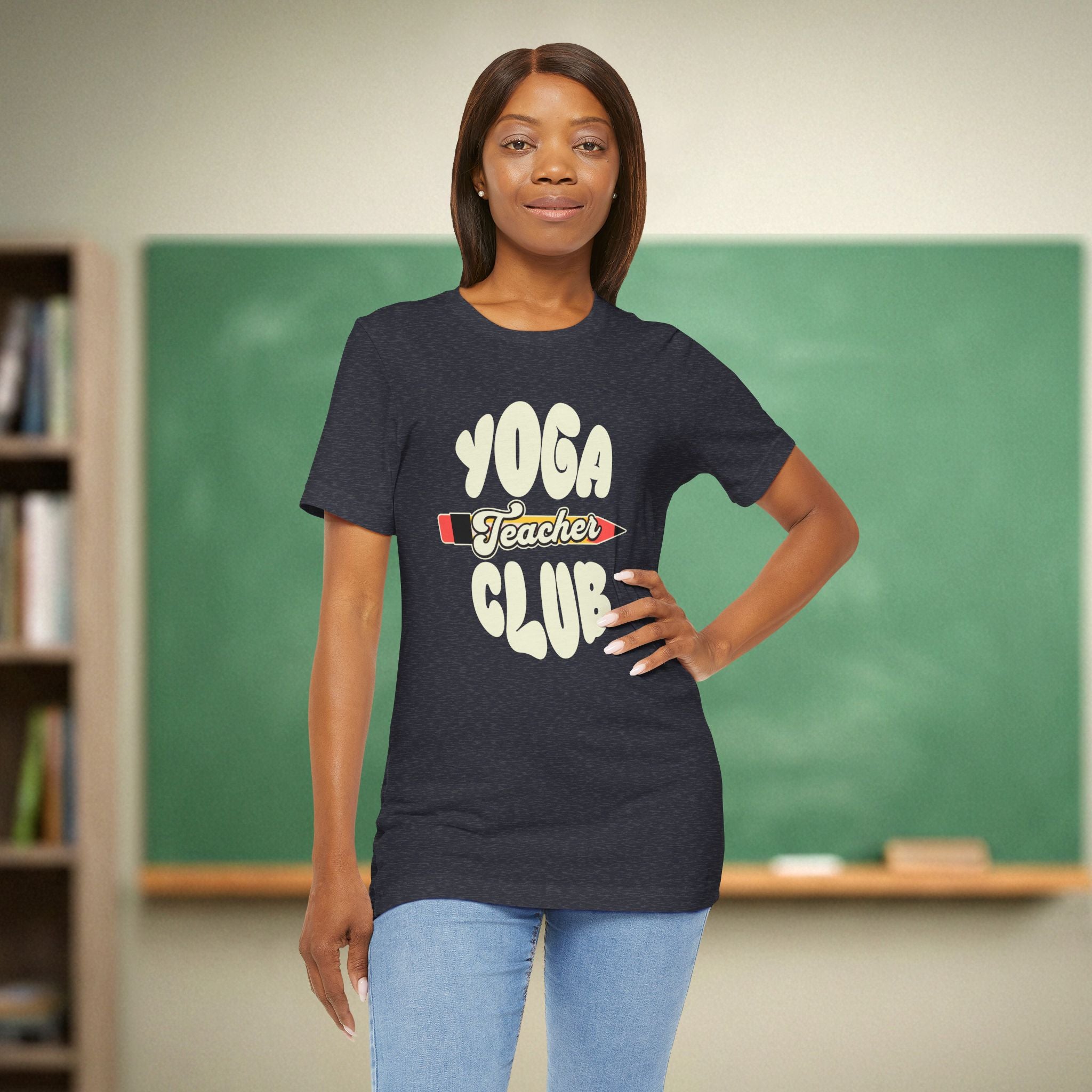 Yoga Teacher Club | Wellness Teacher Shirt | Bella Canvas 3001
