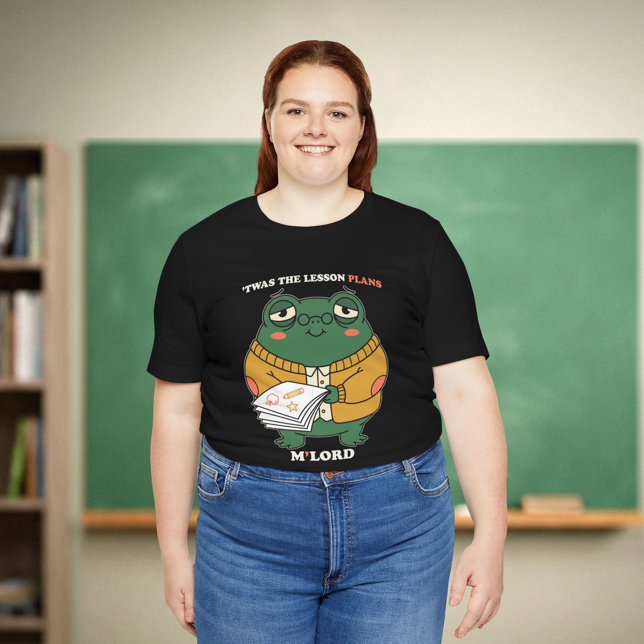 'Twas the Lesson Plans M'Lord | Funny Teacher Shirt | Bella Canvas 3001