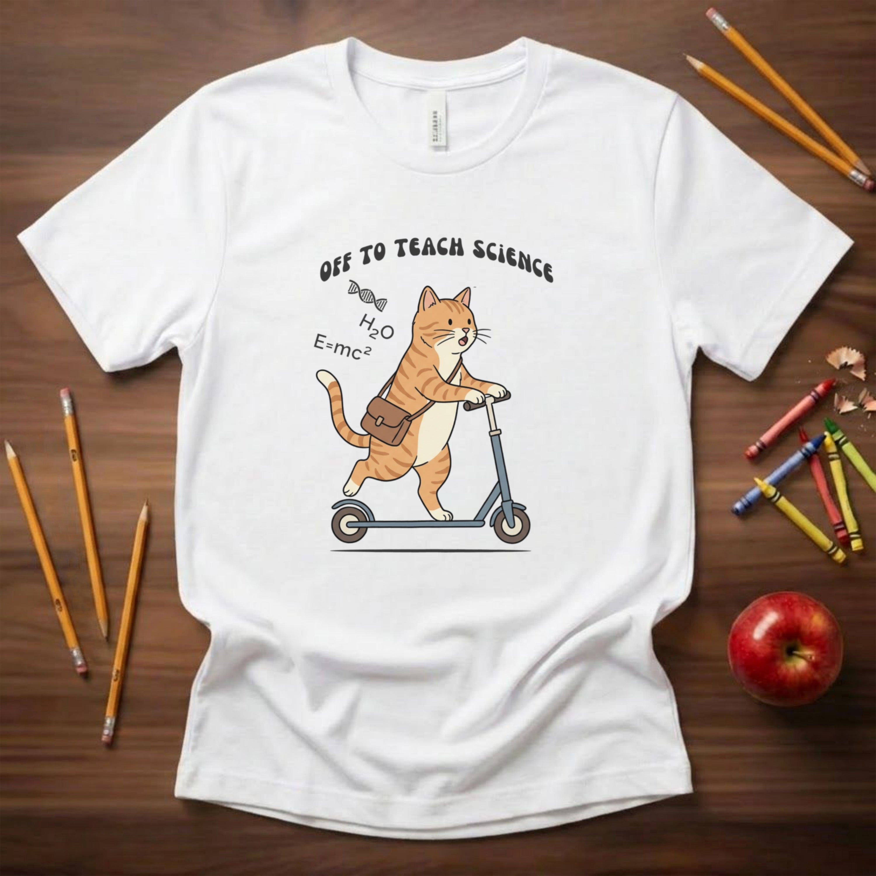 Off to Teach Science | Science Teacher Shirt |  Premium Teacher Tee