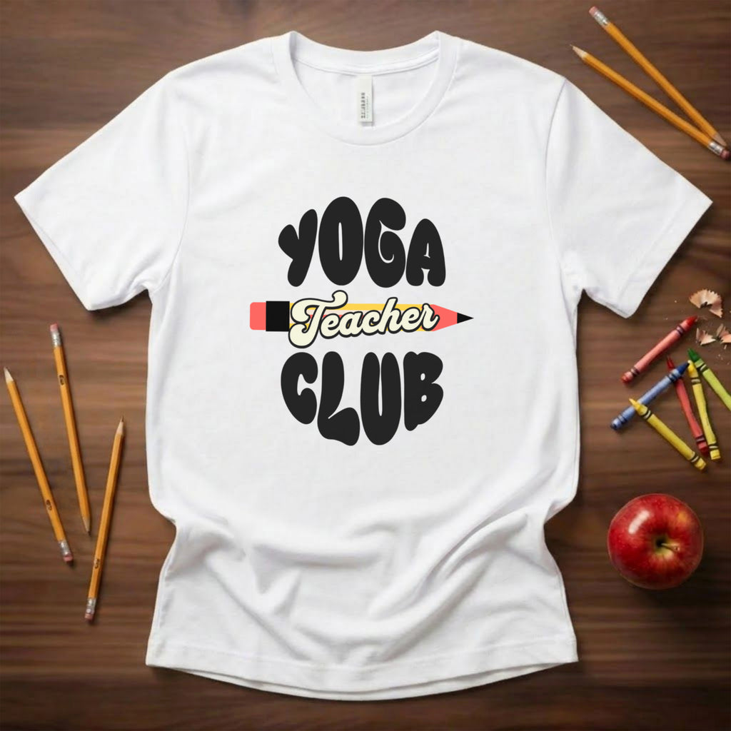 Yoga Teacher Club | Wellness Teacher Shirt | Bella Canvas 3001