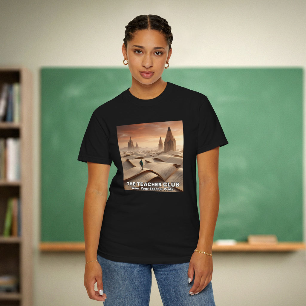 The Teacher Club Shirt | Cinematic Book Dunes Teacher Tee | Bella Canvas 3001