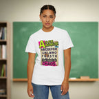 A Is for Audacity Teacher Shirt | The Rest Is Chaos Tee