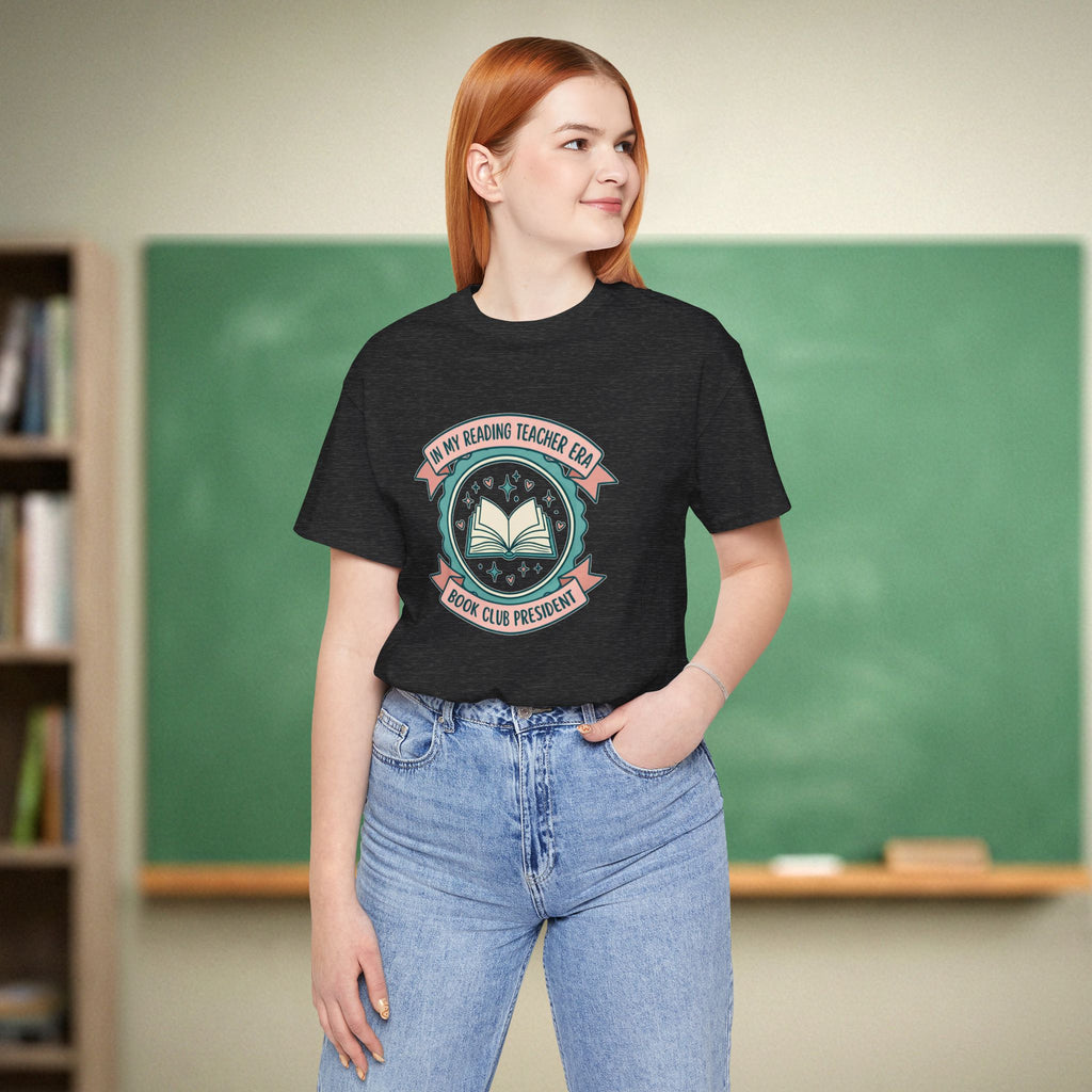 Reading Teacher Era Book Club President | Reading Teacher Shirt | Bella Canvas 3001
