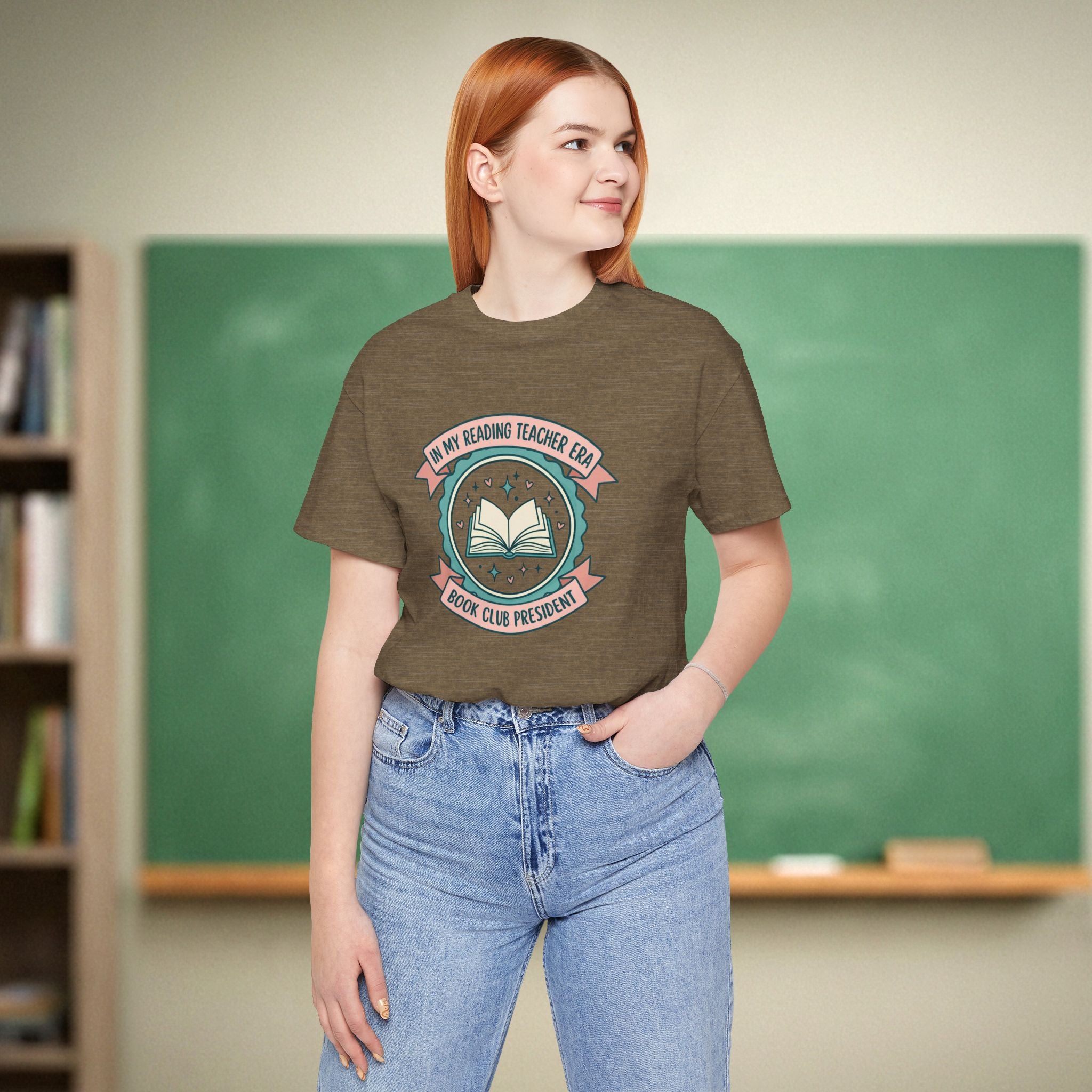 Reading Teacher Era Book Club President | Reading Teacher Shirt | Bella Canvas 3001