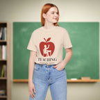 Teaching Shapes the Future | Inspirational Teacher Shirt | Bella Canvas 3001