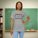 Progress Over Perfection Teacher Shirt | Growth Mindset Teacher Tee | Bella Canvas 3001