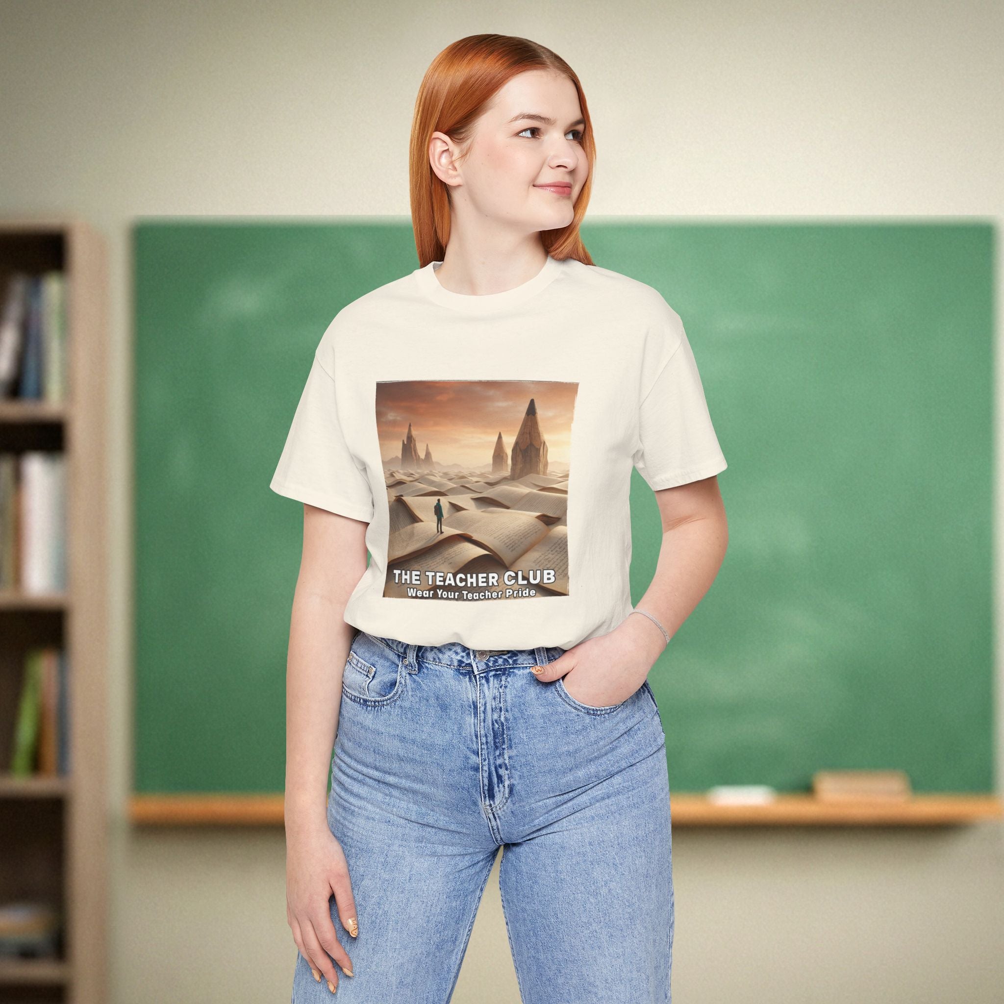 The Teacher Club Shirt | Cinematic Book Dunes Teacher Tee | Bella Canvas 3001
