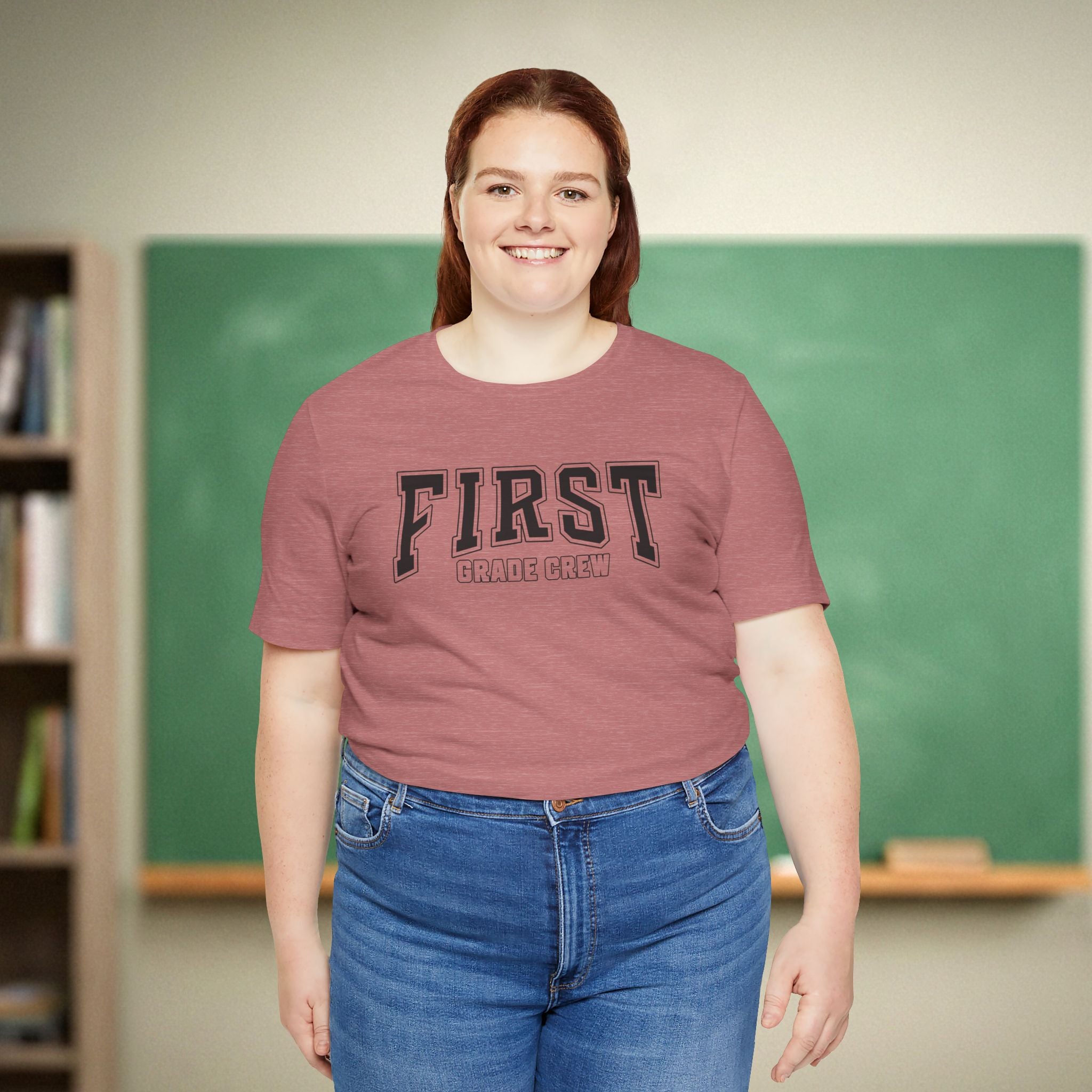 First Grade Crew Shirt | Cute First Grade Teacher Shirt | Teacher Team Gift