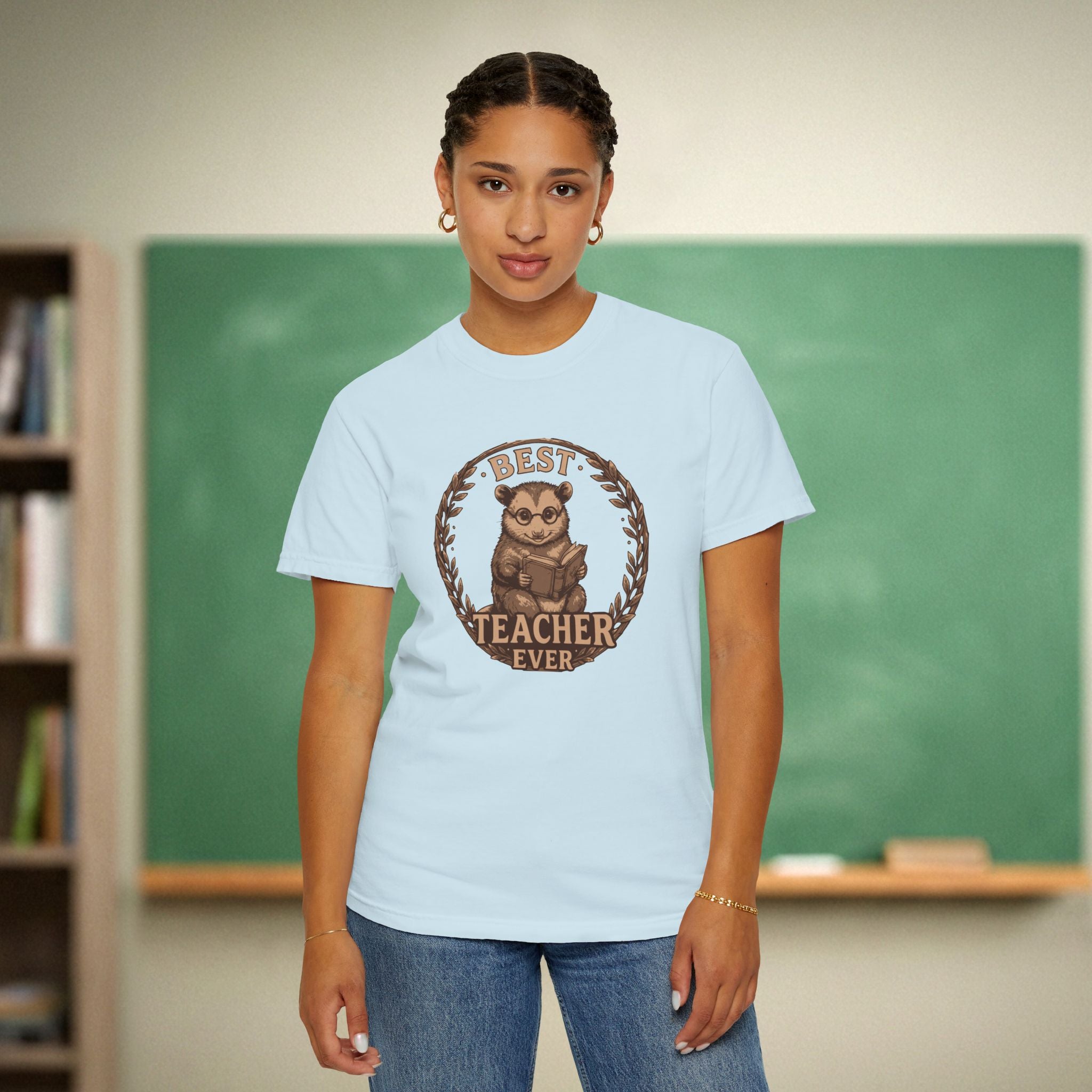 Best Teacher Ever | Teacher Appreciation Shirt | Premium Comfort Colors 1717 Vintage Tee
