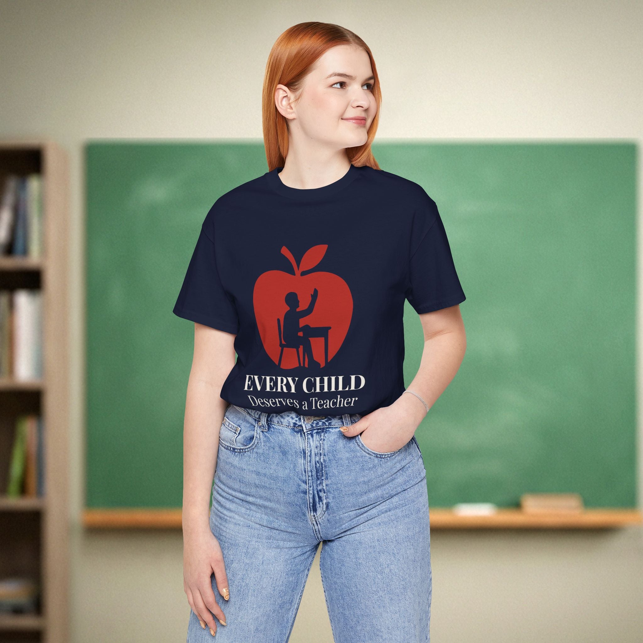 Every Child Deserves a Teacher | Advocacy Teacher Shirt | Bella Canvas 3001