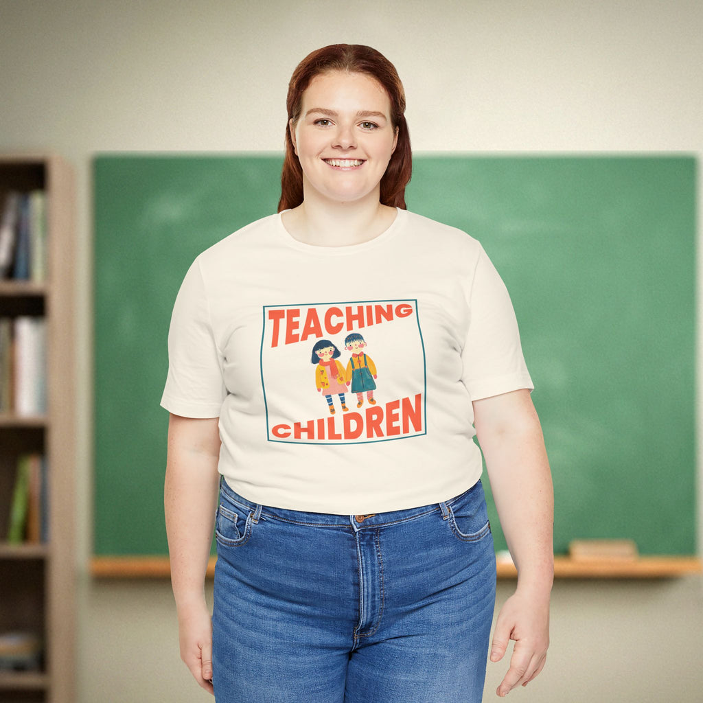 Teaching Children | Elementary Teacher Shirt | Bella Canvas 3001