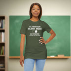 Classroom Silent Mode Activated Teacher Shirt | Tech Humor Tee | Funny Teacher Tee