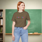Kindergarten Where Patience Rules Shirt | Colorful Kinder Teacher Tee | Bella Canvas 3001