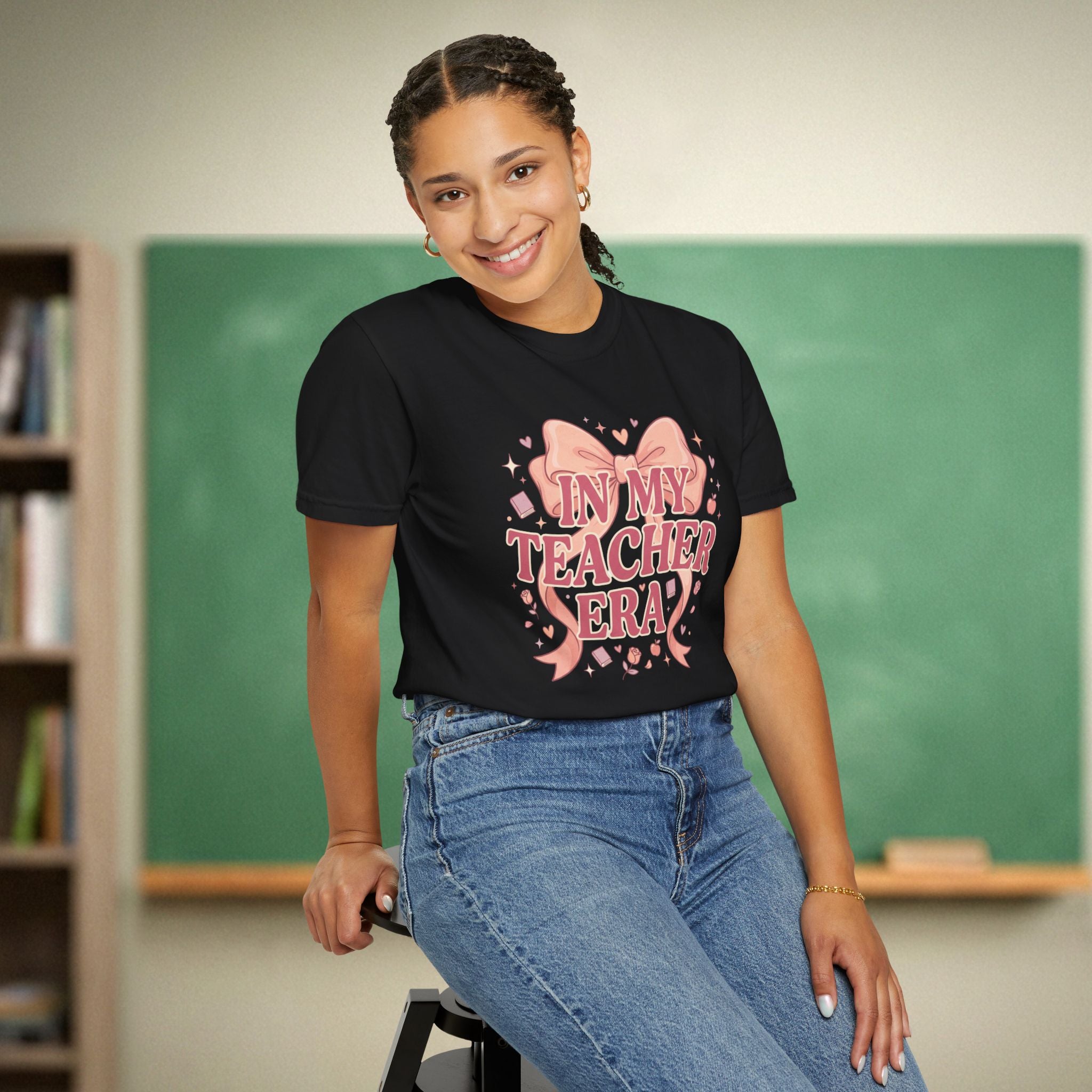 My Teacher Era | Trendy Teacher Shirt | Premium Comfort Colors 1717 Vintage Tee