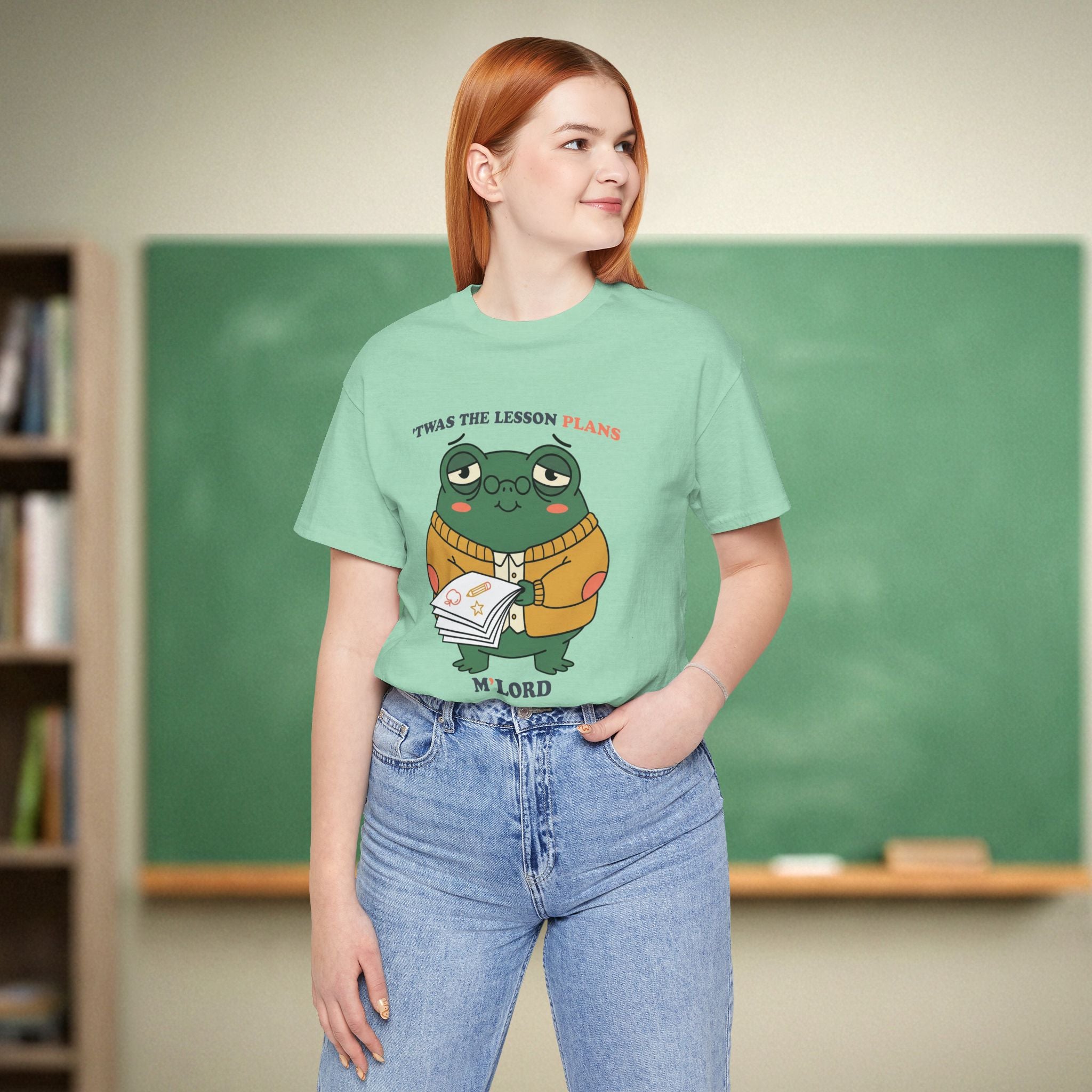 'Twas the Lesson Plans M'Lord | Funny Teacher Shirt | Bella Canvas 3001