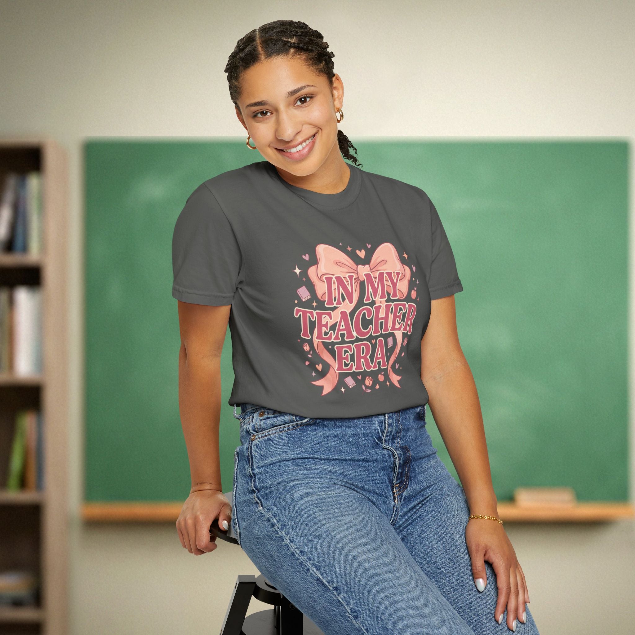 My Teacher Era | Trendy Teacher Shirt | Premium Comfort Colors 1717 Vintage Tee