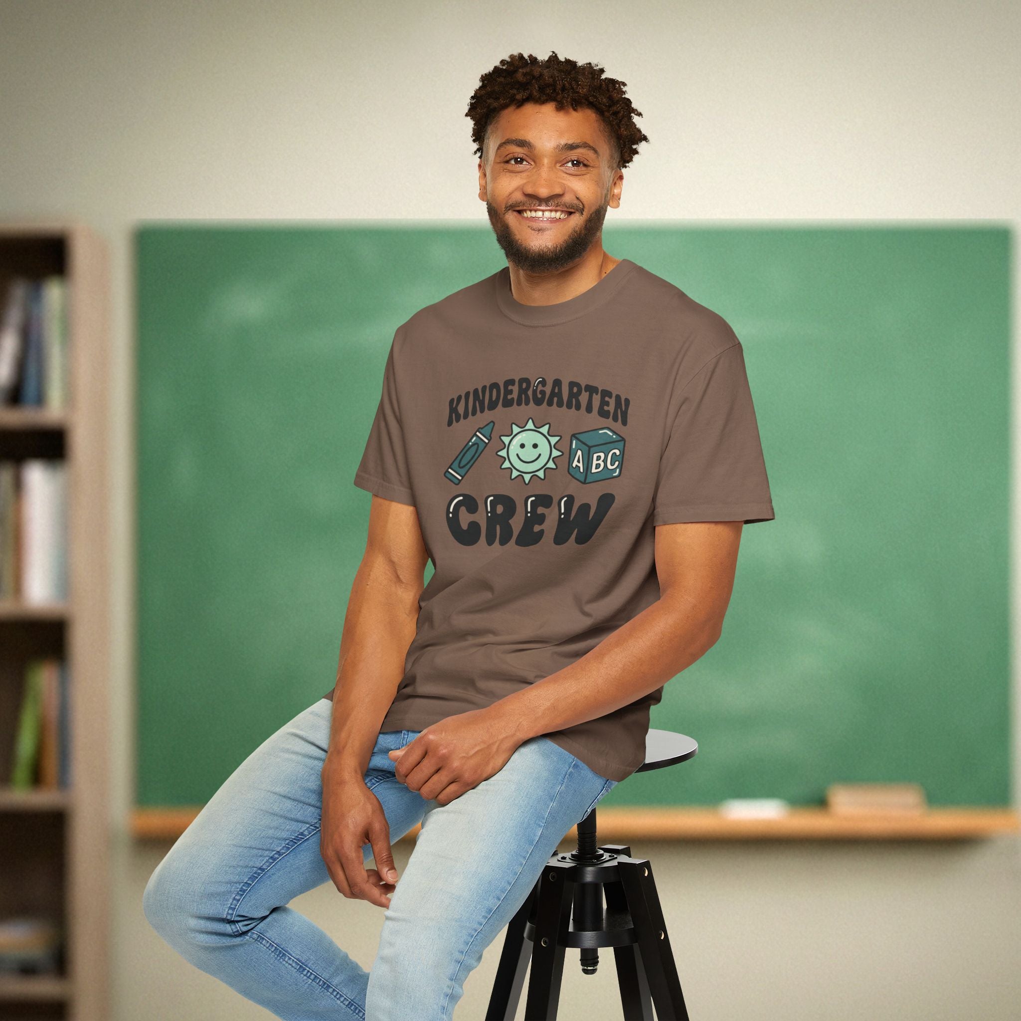 Kindergarten Crew Shirt | Premium Comfort Colors 1717 Tee