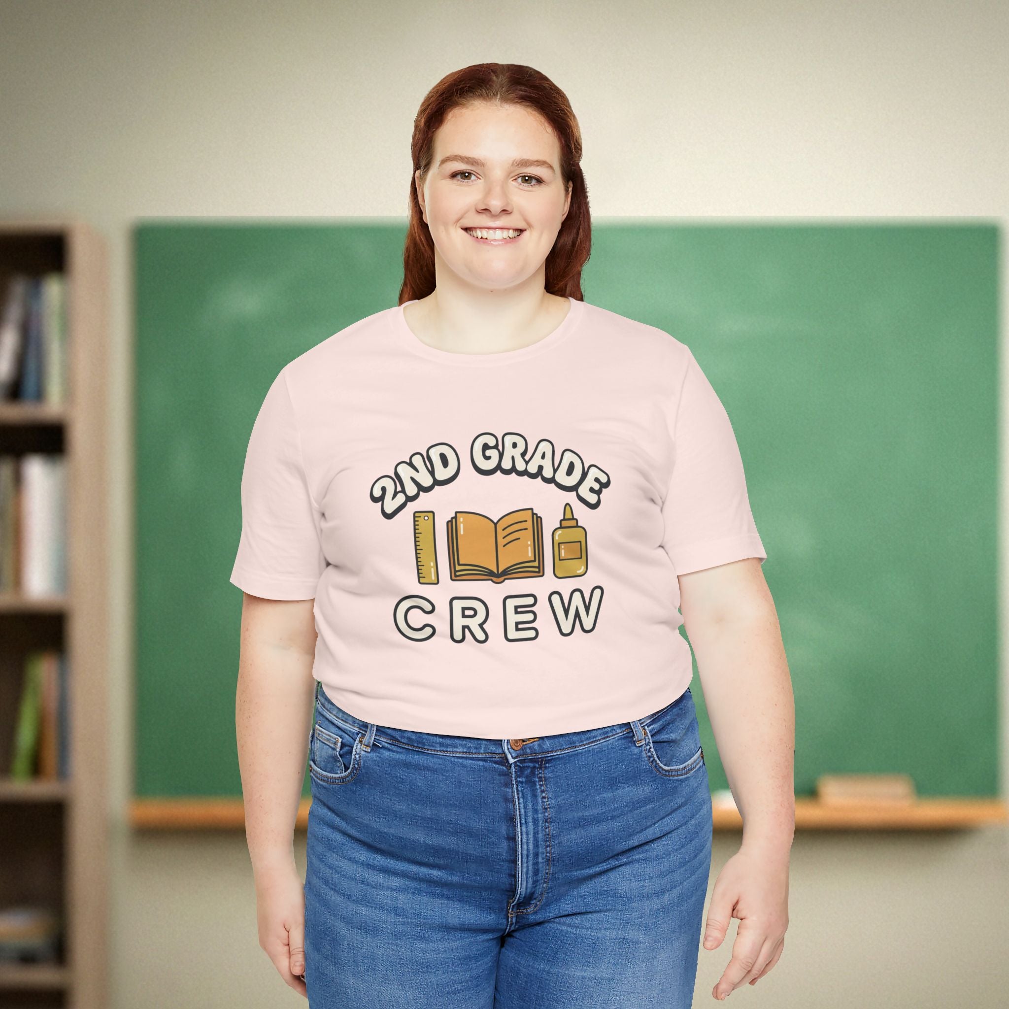 2nd Grade Crew Shirt | Cute Second Grade Teacher Shirt | Teacher Team Gift