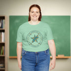 Currently in My Teacher Era Shirt | Vintage Pencil Badge Tee | Bella Canvas 3001