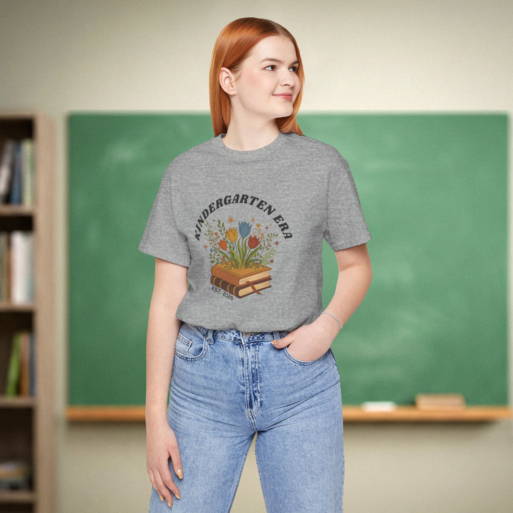 Kindergarten Era Teacher Shirt | Bella Canvas 3001