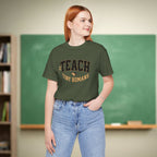 I Teach Tiny Humans Shirt | Leopard Print Early Childhood Teacher Tee