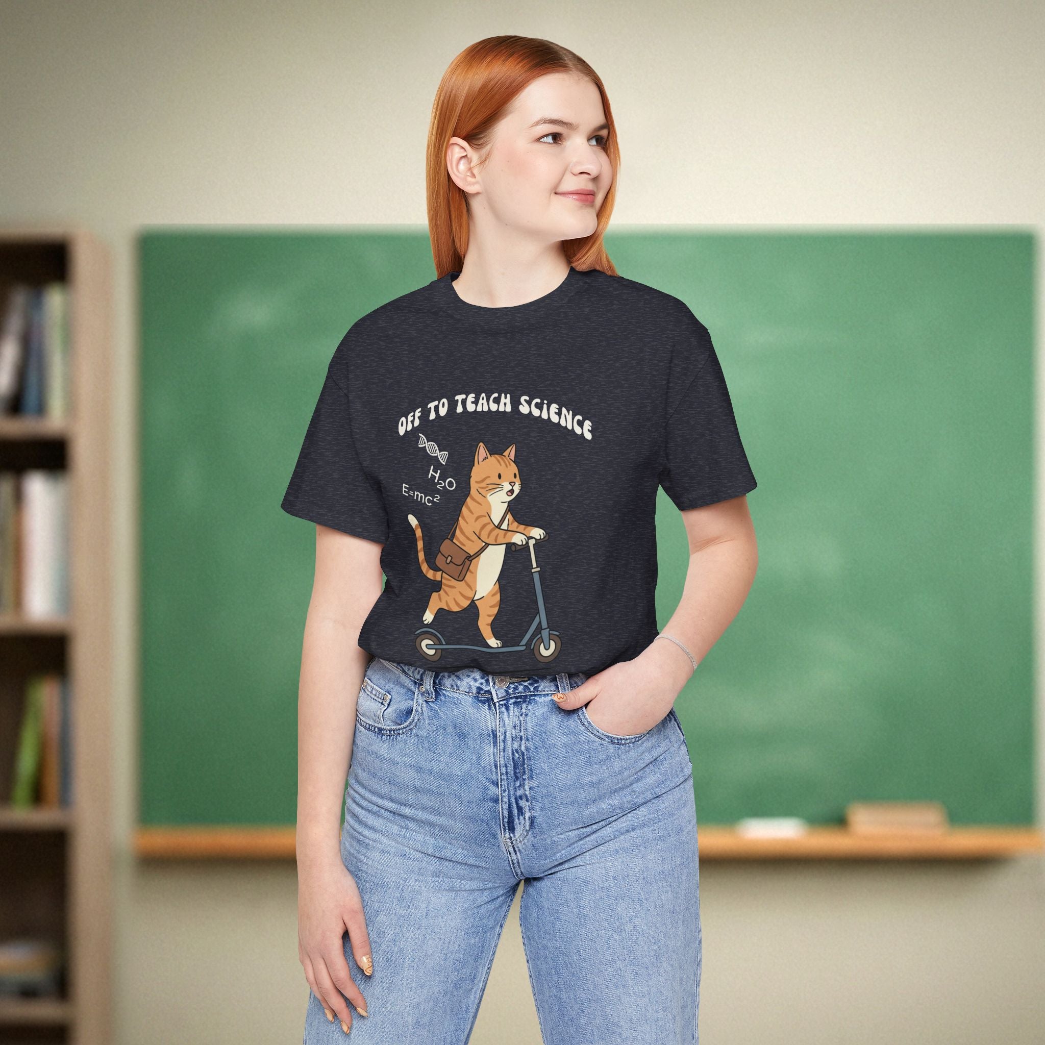 Off to Teach Science | Science Teacher Shirt |  Premium Teacher Tee