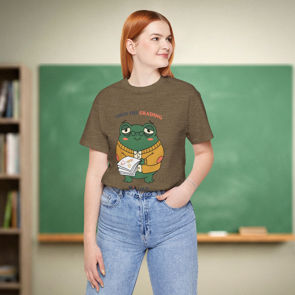 'Twas the Grading M'Lord | Funny Teacher Shirt | Bella Canvas 3001