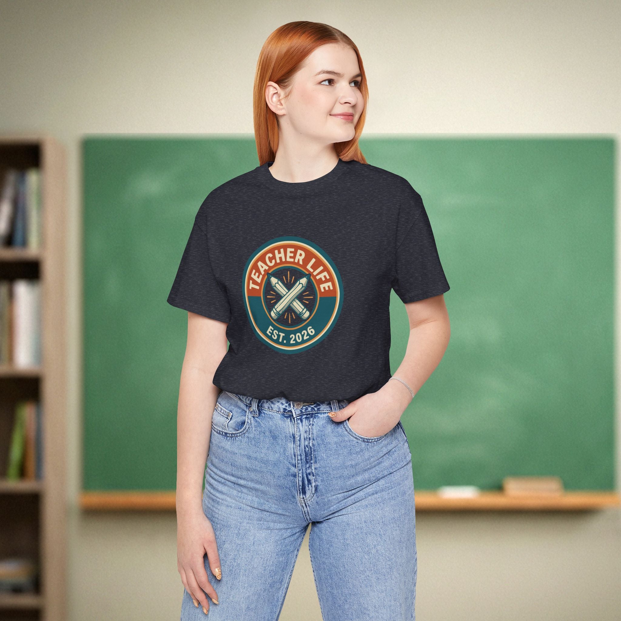 Teacher Life Est. 2026 | New Teacher Shirt | Bella Canvas 3001