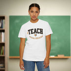 I Teach Special Education Shirt | Leopard Print Teacher Tee | SPED Teacher Appreciation Top