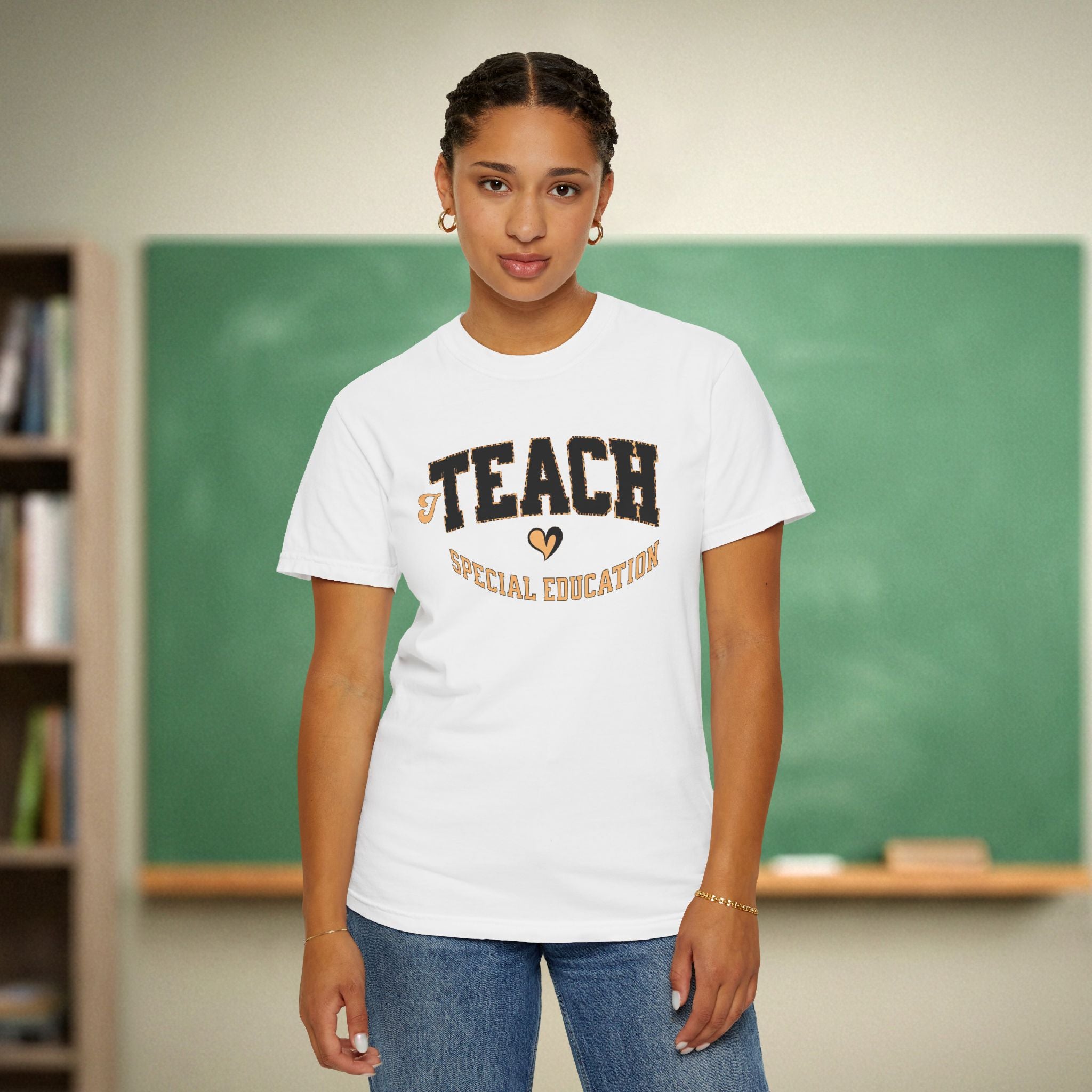 I Teach Special Education Shirt | Leopard Print Teacher Tee | SPED Teacher Appreciation Top