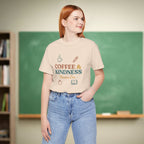 Coffee & Kindness Teacher Era | Coffee Lover Teacher Shirt | Bella Canvas 3001
