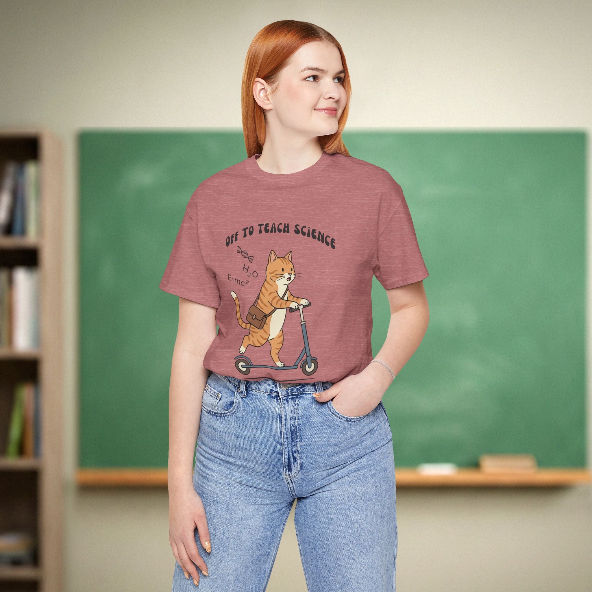 Off to Teach Science | Science Teacher Shirt |  Premium Teacher Tee