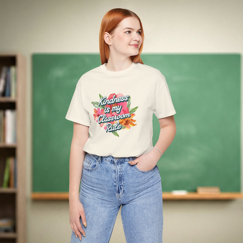 Kindness is my Classroom Rule Shirt | Positive Teacher Tee | Bella Canvas 3001