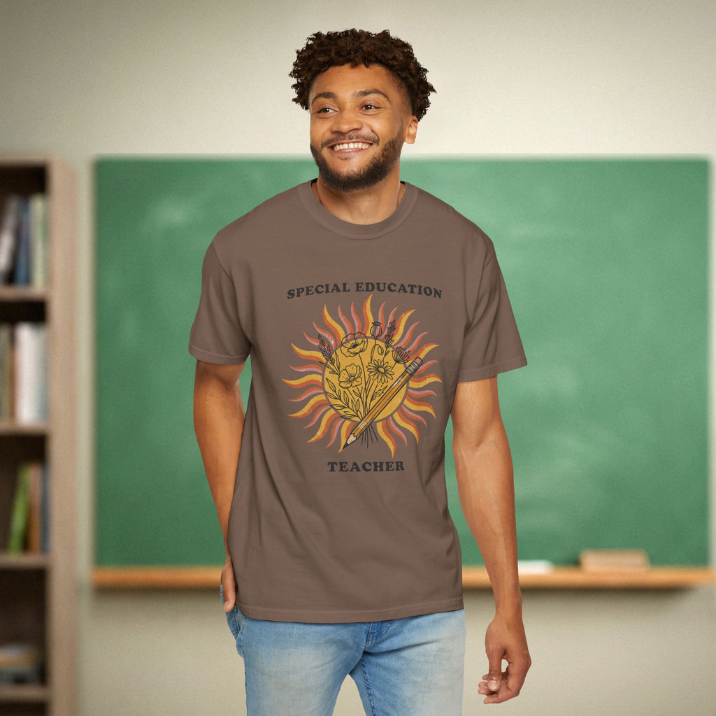 Special Education Teacher Sun Shirt | Retro SPED Sunshine Tee